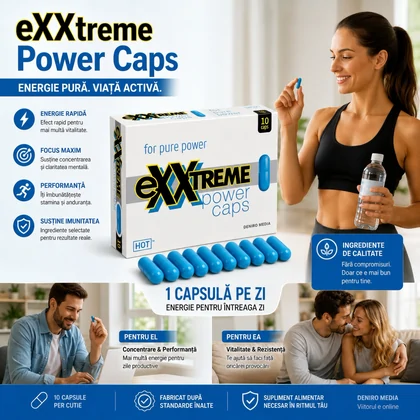 Pastile eXXtreme Power Caps 10buc