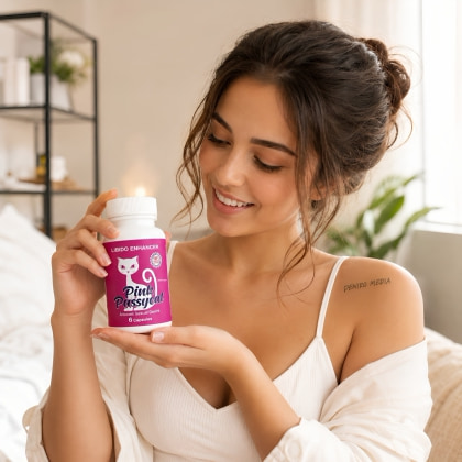 Pastile Libido Pink Cat Creșterea Libidoului Feminin 6buc
