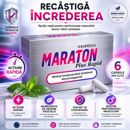 Pastile Maraton Plus Pentru Erecție 6capsule