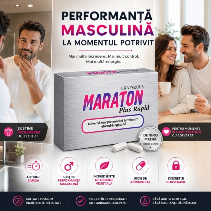 Pastile Maraton Plus Pentru Erecție 6capsule