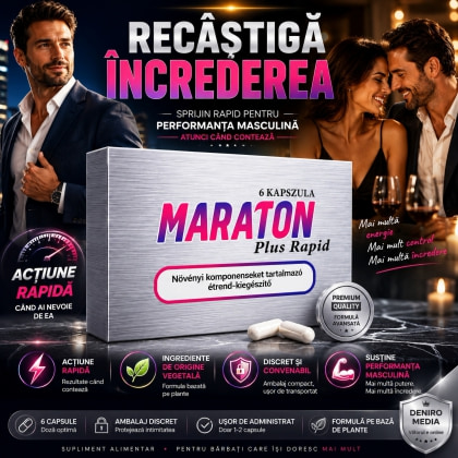 Pastile Maraton Plus Pentru Erecție 6capsule
