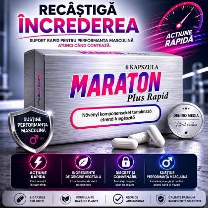 Pastile Maraton Plus Pentru Erecție 6capsule