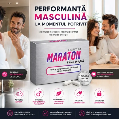 Pastile Maraton Plus Pentru Erecție 6capsule