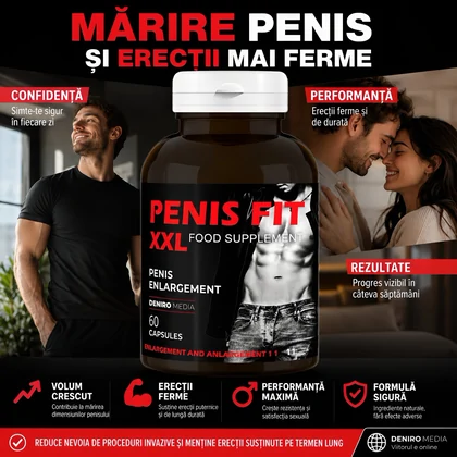 Pastile Mărire Penis Fit XXL 60capsule