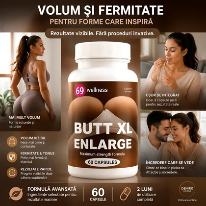 Pastile Mărirea Fundului XL 60capsule