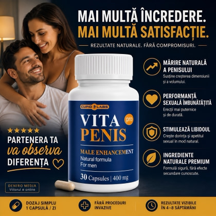 Pastile Mărirea Penisului Vita Penis 30 capsule