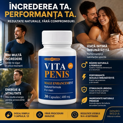 Pastile Mărirea Penisului Vita Penis 30 capsule