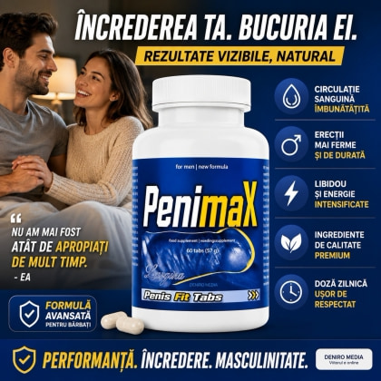Pastile Pentru Creșterea Penisului Penimax 60capsule