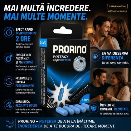 Pastile Potență Prorino 5capsule