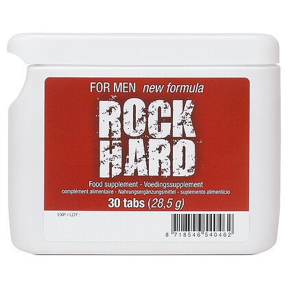 Pastile Rock Hard Flatpack 30 capsule