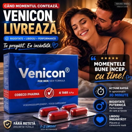 Pastile Venicon Pentru Bărbați 4capsule