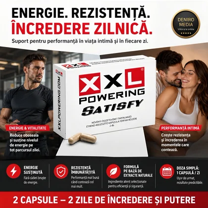 Pastile Potență XXL Powering Satisfy 2capsule