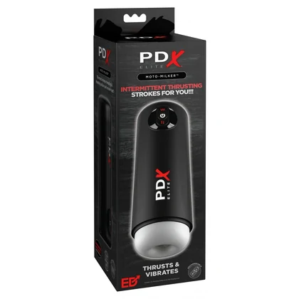 PDX Elite Moto-Milker – 10+10 Moduri, Reîncărcabil, Discret Alb