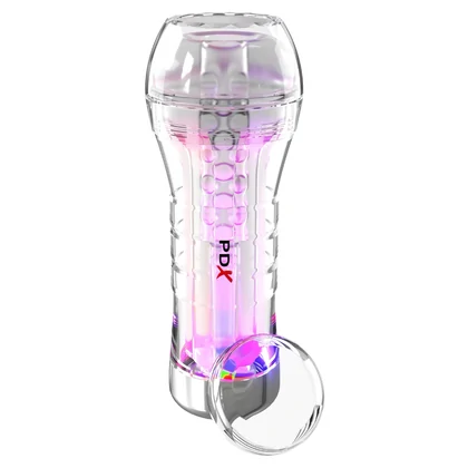 PDX Elite ViewTube Transparent cu LED Reîncărcabil