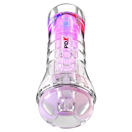 PDX Elite ViewTube Transparent cu LED Reîncărcabil