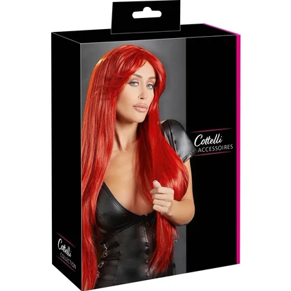 Perucă Wigged LoveLong Straight Roșu