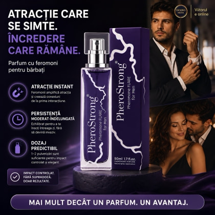 PheroStrong Flare — Parfum cu Feromoni Pentru Bărbați, 50 ml