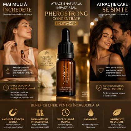 PheroStrong Fragrance Free Concentrate for Women 7.5ml