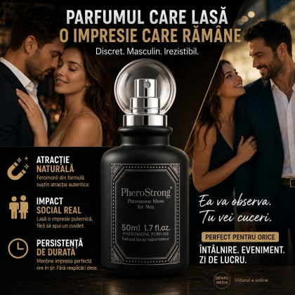 PheroStrong Show — Parfum Masculin Discret, 50 ml
