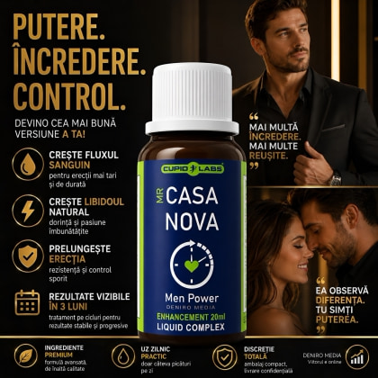 Picături Casă Nova Pentru Potență Și Mărire 20ml