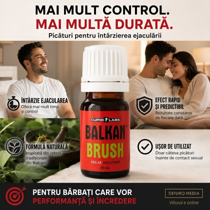 Picături Ejaculare Precoce Balkan Brush 5ml