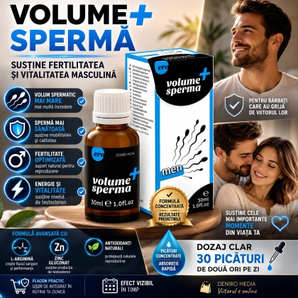 Picături Volume Spermă Men 30 ml