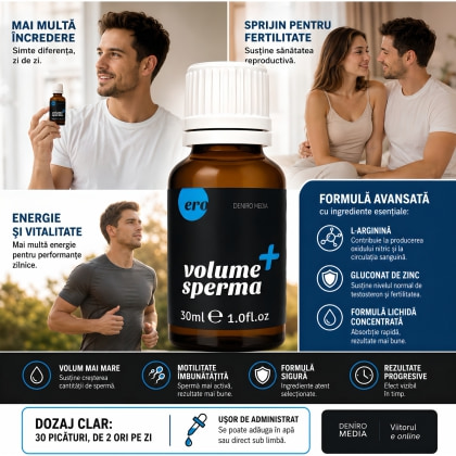 Picături Volume Spermă Men 30 ml