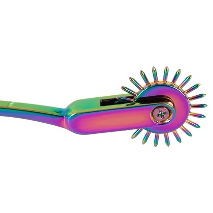Pinwheel curcubeu Din Metal – Control Precis Compact Multicolor