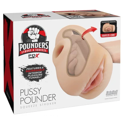 Pipedream Masturbator Squeeze cu Vibrații