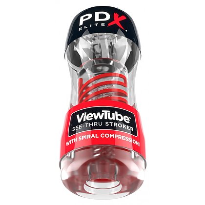 Pipedream PDX Elite ViewTube 2 Transparent Prindere Sigura
