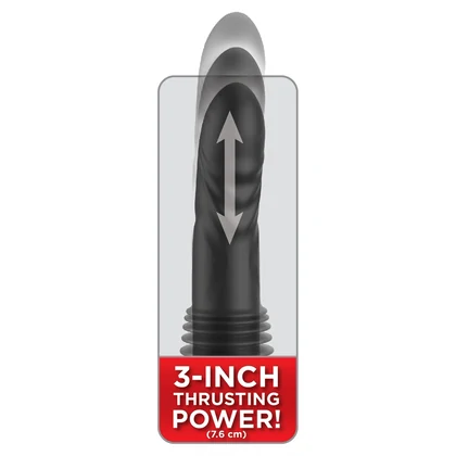 Pipedream Vibrator De Împingere 7.6 cm, 10 Moduri, USB C Negru