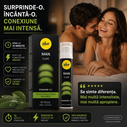 Pjur MAN Lust – Gel Stimulant Pentru Bărbați 15ml