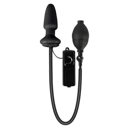 Plug Anal Ajustabil Cu Vibrații Funny Hills Negru