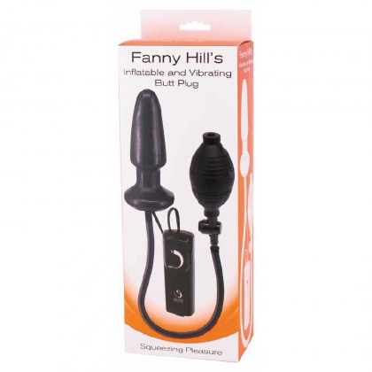 Plug Anal Ajustabil Cu Vibrații Funny Hills Negru