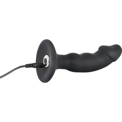 Plug Anal Black Velvets Reîncărcabil Negru