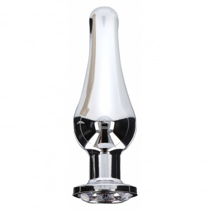 Plug Anal Diamond Bijou Large Argintiu