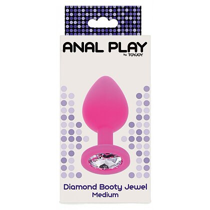 Plug Anal Diamond Jewel Medium Roz
