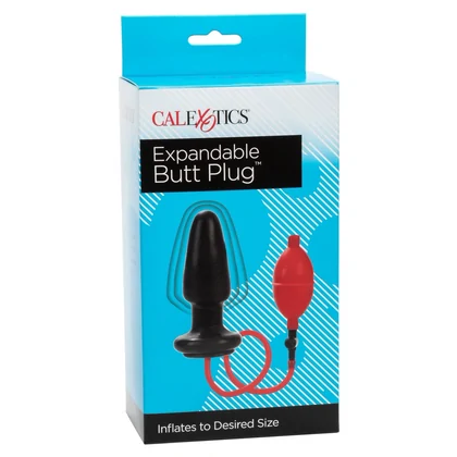 Plug Anal Expandabil CalExotics – Control Precis Prin Pompă Negru