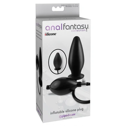 Plug Anal Gonflabil 11.6cm Negru