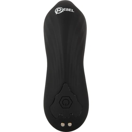 Plug Anal RC 2 Funcții, Rotativ și Vibrant Negru