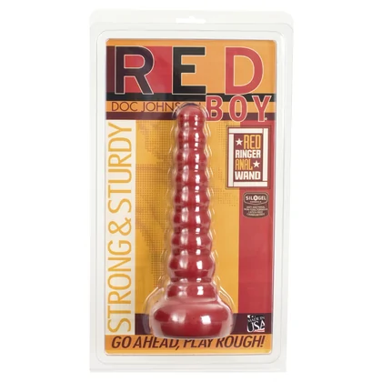 Plug Anal Wand Ringer Roșu