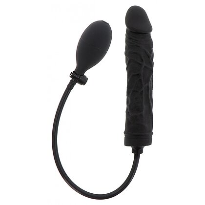 Plug Gonflabil Negru Silicon 100% și Supapă Rapidă