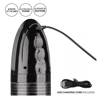 Pompa Automată CalExotics Optimum – Reîncărcabilă, 3 Moduri Negru