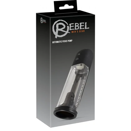 Pompă Mărire Penis Rebel Automatic Negru