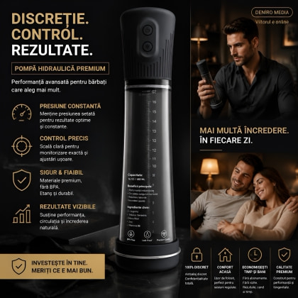 Pompă Penis Dorcel Hydro Pump Negru