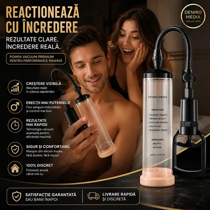 Pompă Penis Maximizer Worx VX1 Transparent