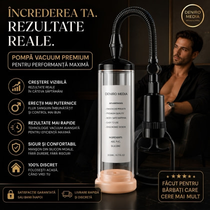 Pompă Penis Maximizer Worx VX1 Transparent