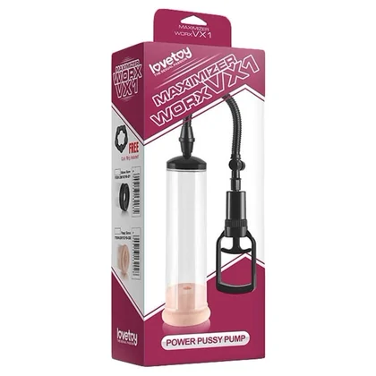 Pompă Penis Maximizer Worx VX1 Transparent