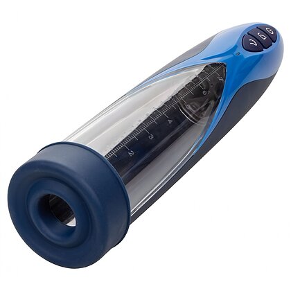 Pompă Penis Rechargeable Waterproof Albastru