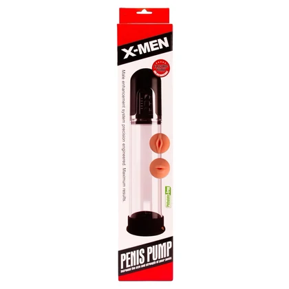 Pompă Penis X-MEN Electric Negru